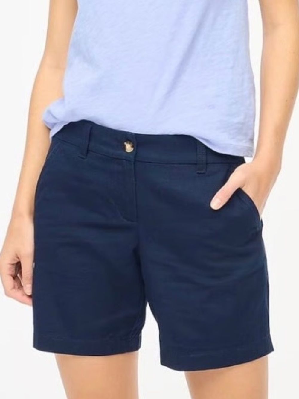 J.Crew Factory 7” Classic Chino Shorts
